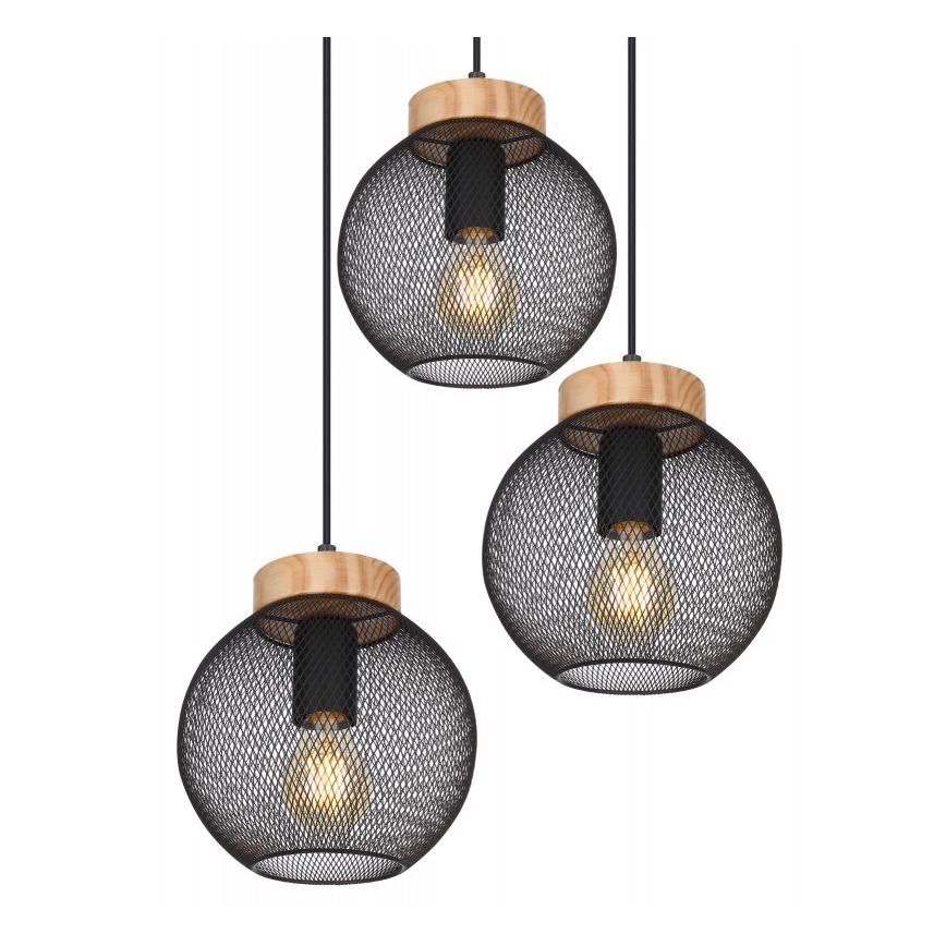 Globo - Lustra ar auklu 3xE27/60W/230V