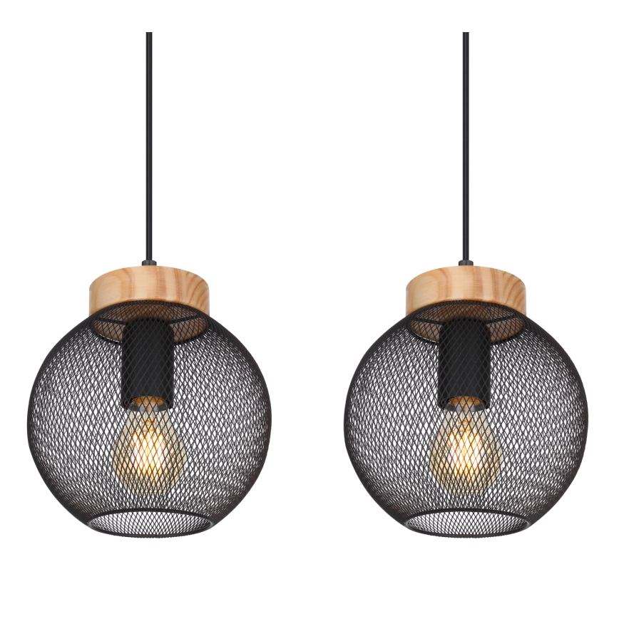 Globo - Pakaramā lustra uz troses 4xE27/40W/230V