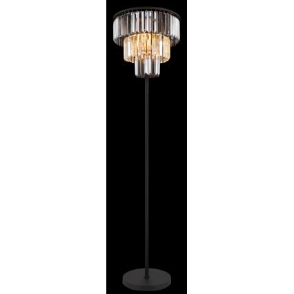 Globo - Grīdas stāvlampa 3xE27/40W/230V d. 40 cm melna