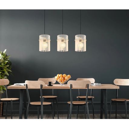 Globo - Pakaramā lustra ar vadu 3xE27/60W/230V