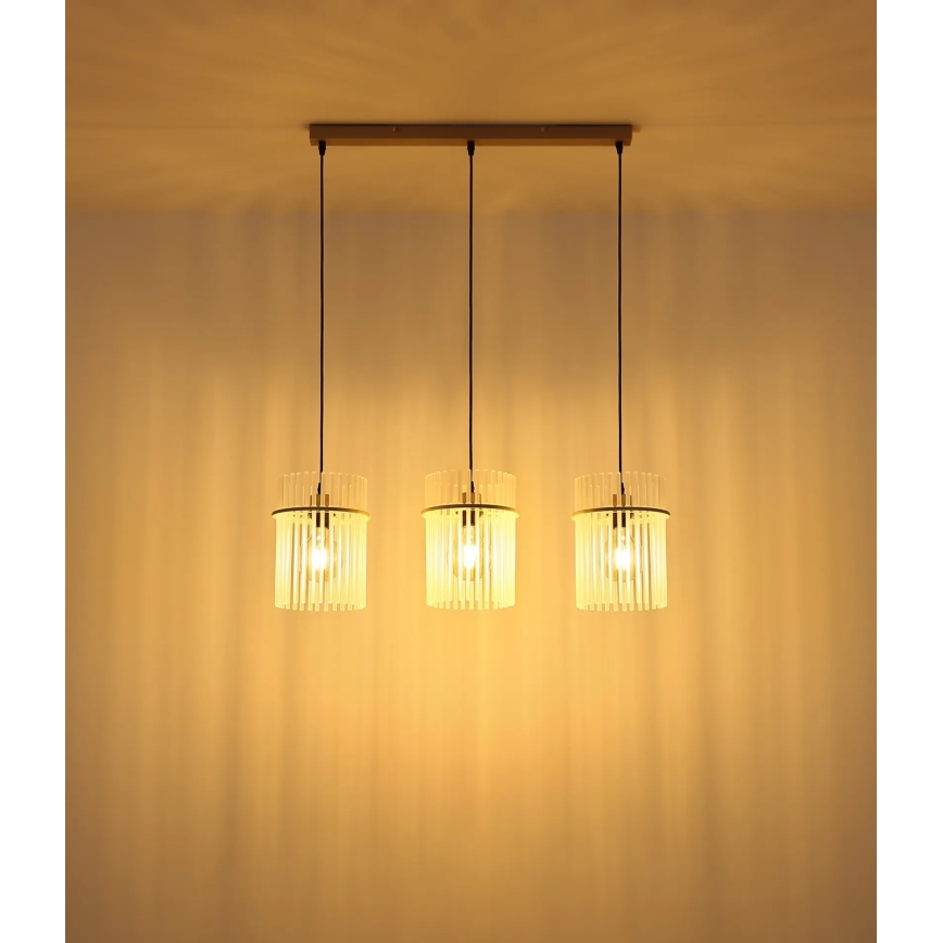 Globo - Pakaramā lustra ar vadu 3xE27/60W/230V