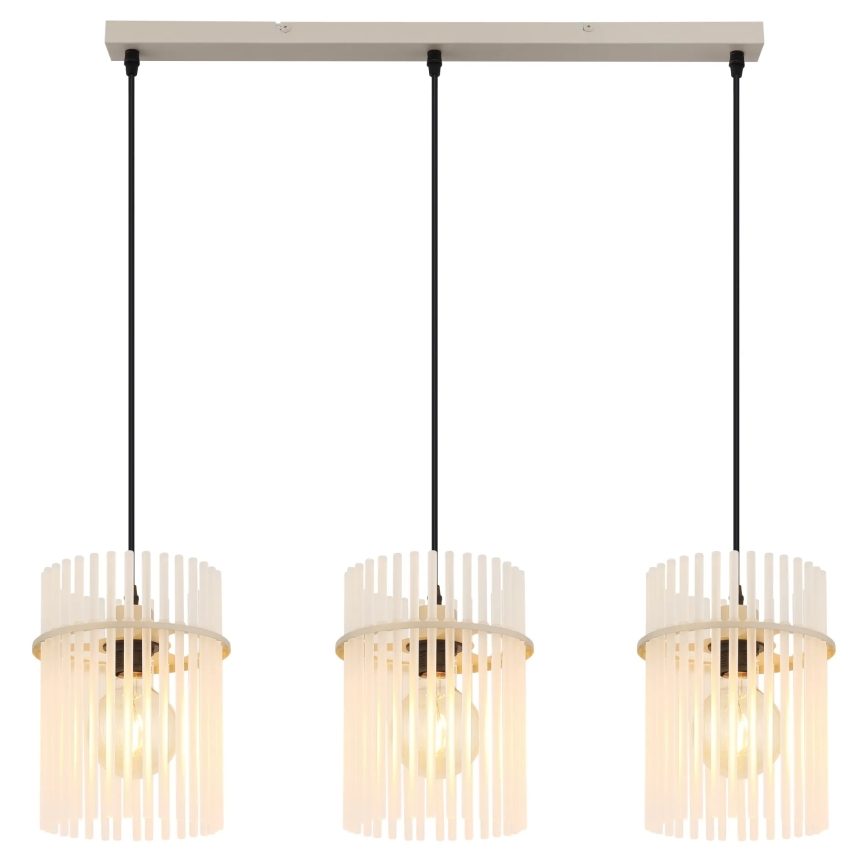 Globo - Pakaramā lustra ar vadu 3xE27/60W/230V