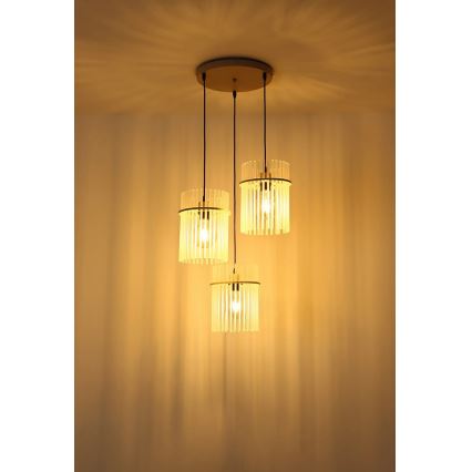 Globo - Lustra ar vadu 3xE27/60W/230V