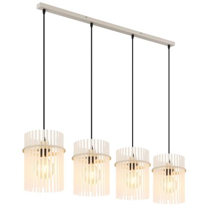 Globo - Pakaramā lustra uz troses 4xE27/60W/230V