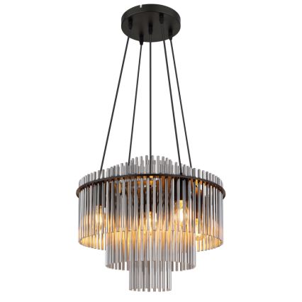 Globo - Piekaramā lustra uz kabeļa 5xE27/60W/230V melna
