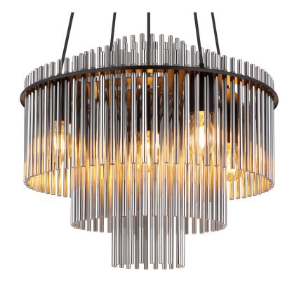 Globo - Piekaramā lustra uz kabeļa 5xE27/60W/230V melna
