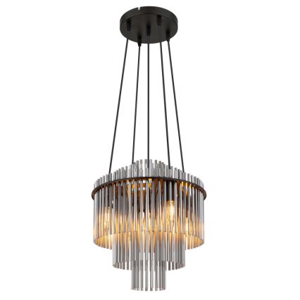 Globo - Lustra ar auklu 5xE14/40W/230V melna