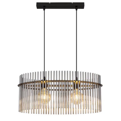 Globo - Lustra ar auklu 2xE27/60W/230V melna
