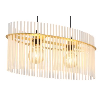 Globo - Lustra ar auklu 2xE27/60W/230V zelta