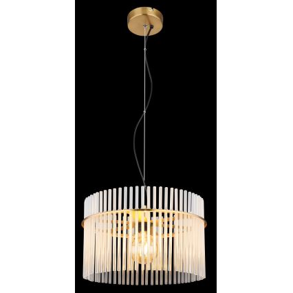 Globo - Lustra ar auklu 1xE27/60W/230V d. 40 cm zelta
