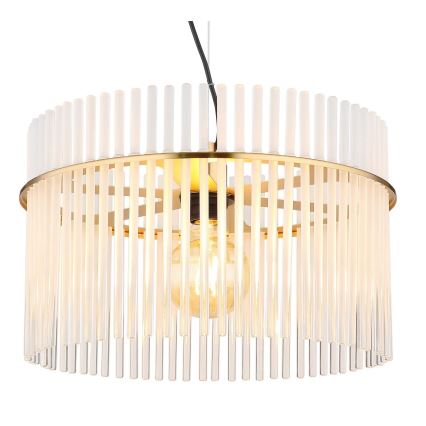 Globo - Lustra ar auklu 1xE27/60W/230V d. 40 cm zelta