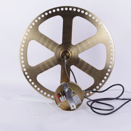 Globo - Lustra ar auklu 1xE27/60W/230V d. 40 cm zelta