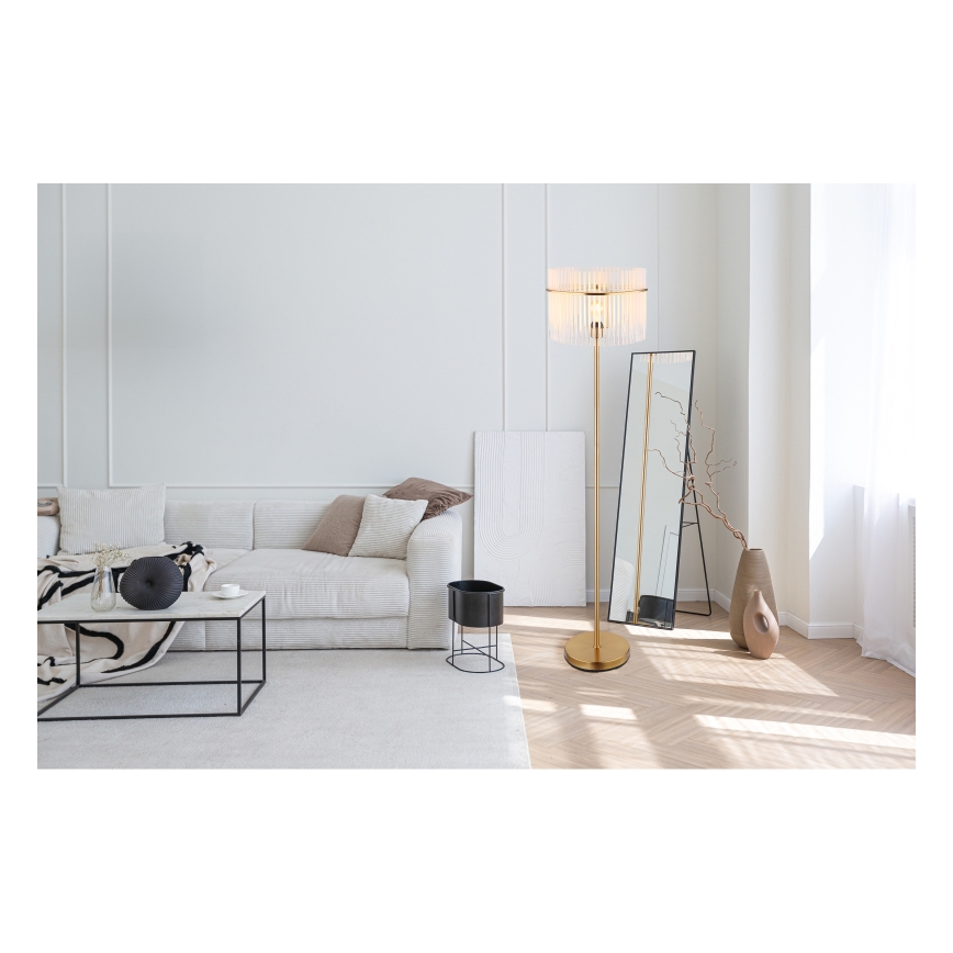 Globo - Grīdas stāvlampa 1xE27/60W/230V zelta