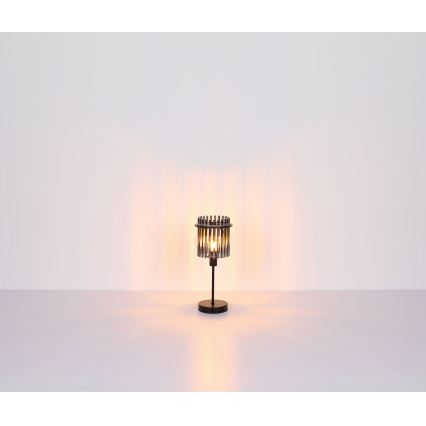 Globo - Galda lampa 1xE14/40W/230V d. 15 cm melna