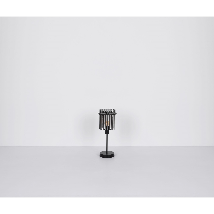 Globo - Galda lampa 1xE14/40W/230V d. 15 cm melna
