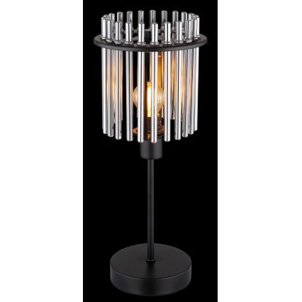Globo - Galda lampa 1xE14/40W/230V d. 15 cm melna