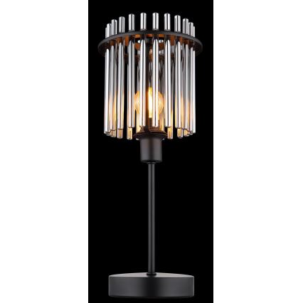 Globo - Galda lampa 1xE14/40W/230V d. 15 cm melna