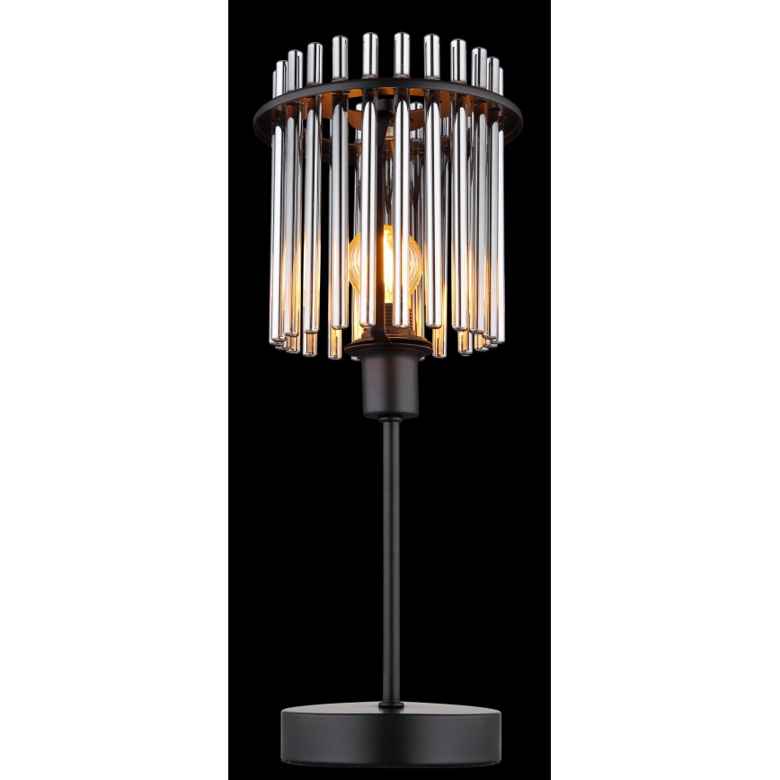 Globo - Galda lampa 1xE14/40W/230V d. 15 cm melna