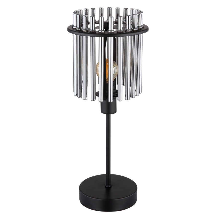 Globo - Galda lampa 1xE14/40W/230V d. 15 cm melna
