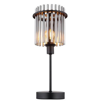 Globo - Galda lampa 1xE14/40W/230V d. 15 cm melna