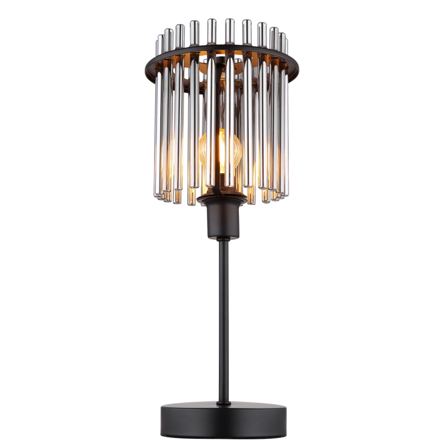 Globo - Galda lampa 1xE14/40W/230V d. 15 cm melna