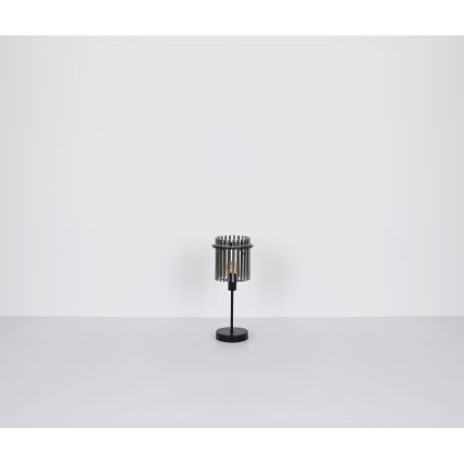 Globo - galda lampa 1x E27, 60 W, 230 V, Ø 30 cm, melna