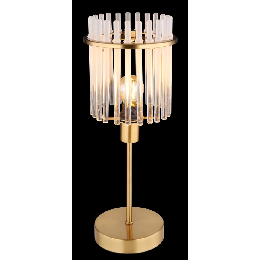 Globo - Galda lampa 1xE14/40W/230V d. 15 cm zelta