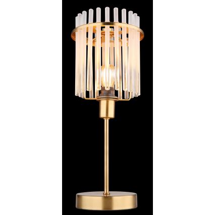 Globo - Galda lampa 1xE14/40W/230V d. 15 cm zelta