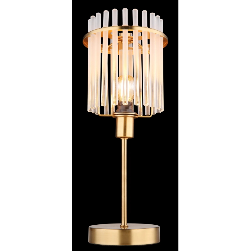 Globo - Galda lampa 1xE14/40W/230V d. 15 cm zelta