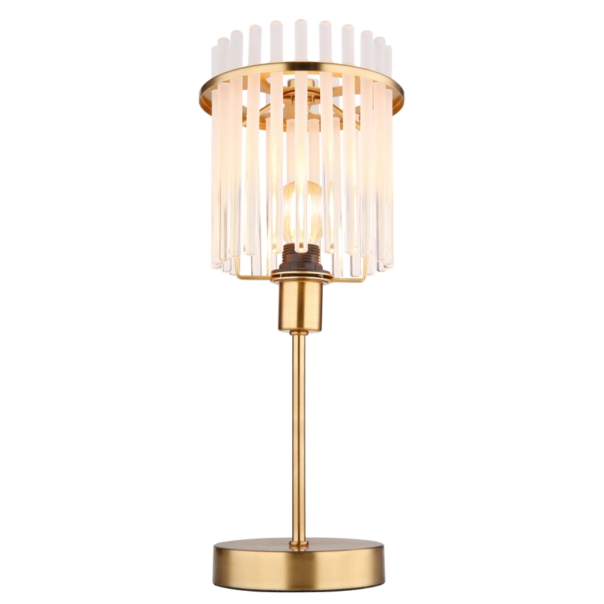 Globo - Galda lampa 1xE14/40W/230V d. 15 cm zelta