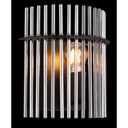 Globo - Sienas lampa 1xE27/60W/230V melna