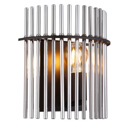 Globo - Sienas lampa 1xE27/60W/230V melna