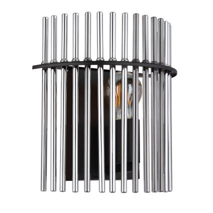 Globo - Sienas lampa 1xE27/60W/230V melna