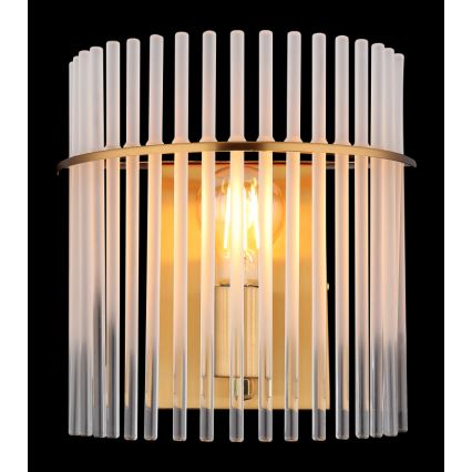 Globo - Sienas lampa 1xE27/60W/230V zelta