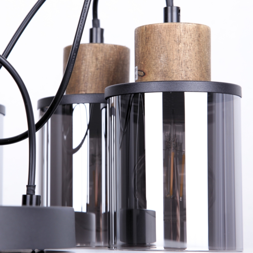 Globo - Lustra ar auklu 3xE27/15W/230V d. 27 cm ozols