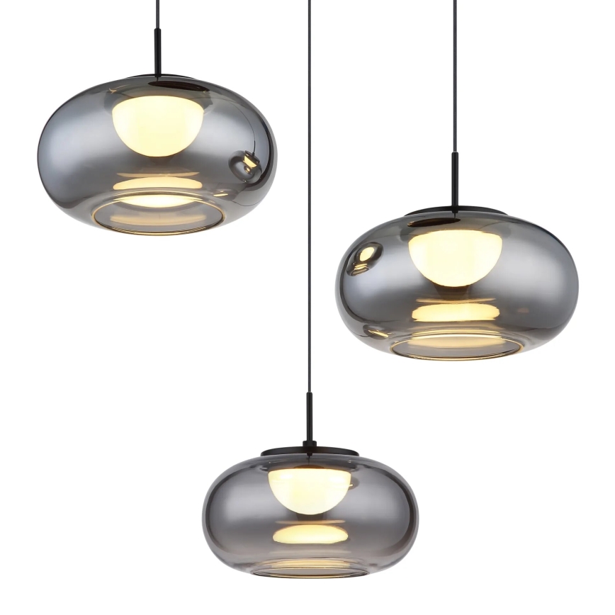 Globo - LED Lustra ar auklu 3xLED/6W/230V