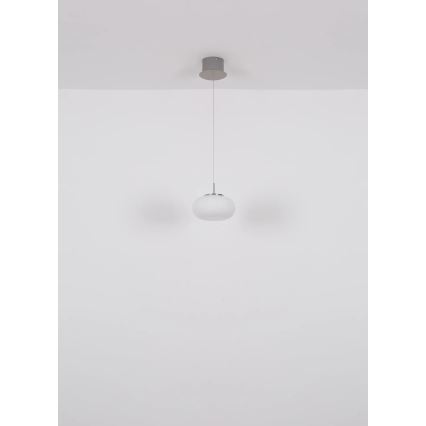 Globo - LED Lustra ar auklu LED/6W/230V balta