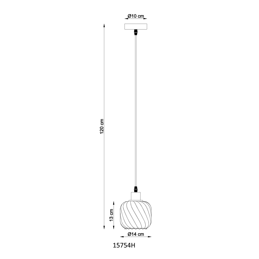 Globo - Lustra ar auklu 1xE27/25W/230V d. 14 cm