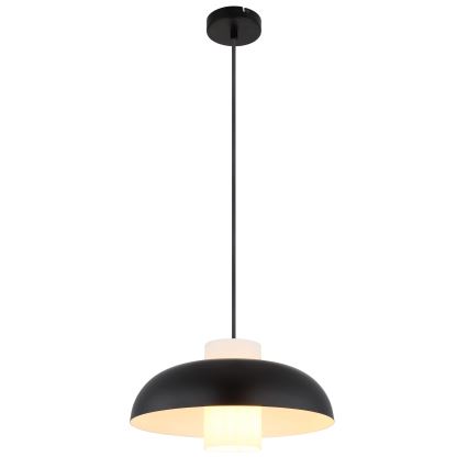 Globo - Pakaramais lukturis uz vada 1xE27/60W/230V melns