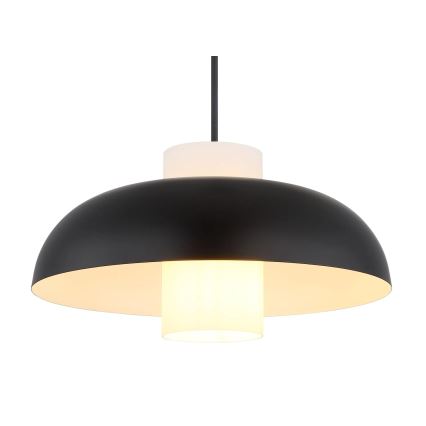 Globo - Pakaramais lukturis uz vada 1xE27/60W/230V melns