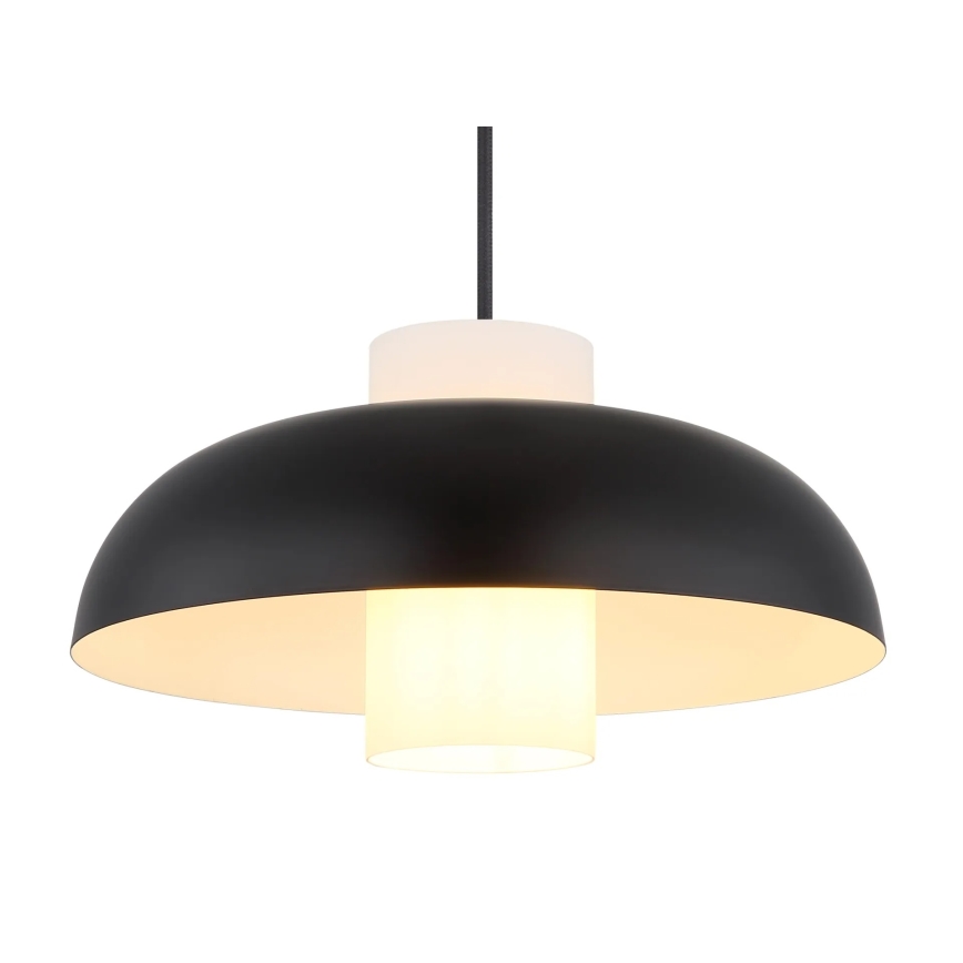 Globo - Pakaramais lukturis uz vada 1xE27/60W/230V melns