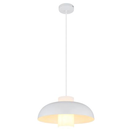 Globo - Pakaramā lampa ar vadu 1xE27/60W/230V balta