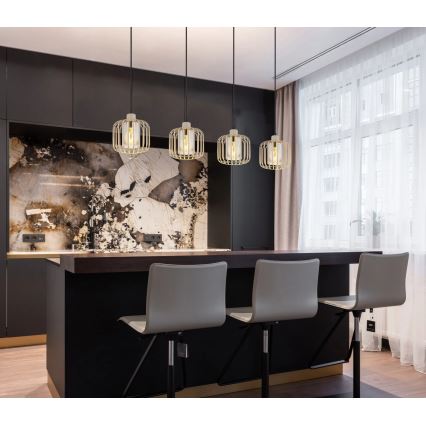 Globo - Karājamā lustra uz troses 4xE27/40W/230V