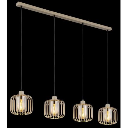 Globo - Karājamā lustra uz troses 4xE27/40W/230V