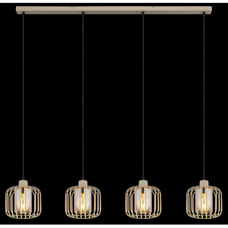 Globo - Karājamā lustra uz troses 4xE27/40W/230V