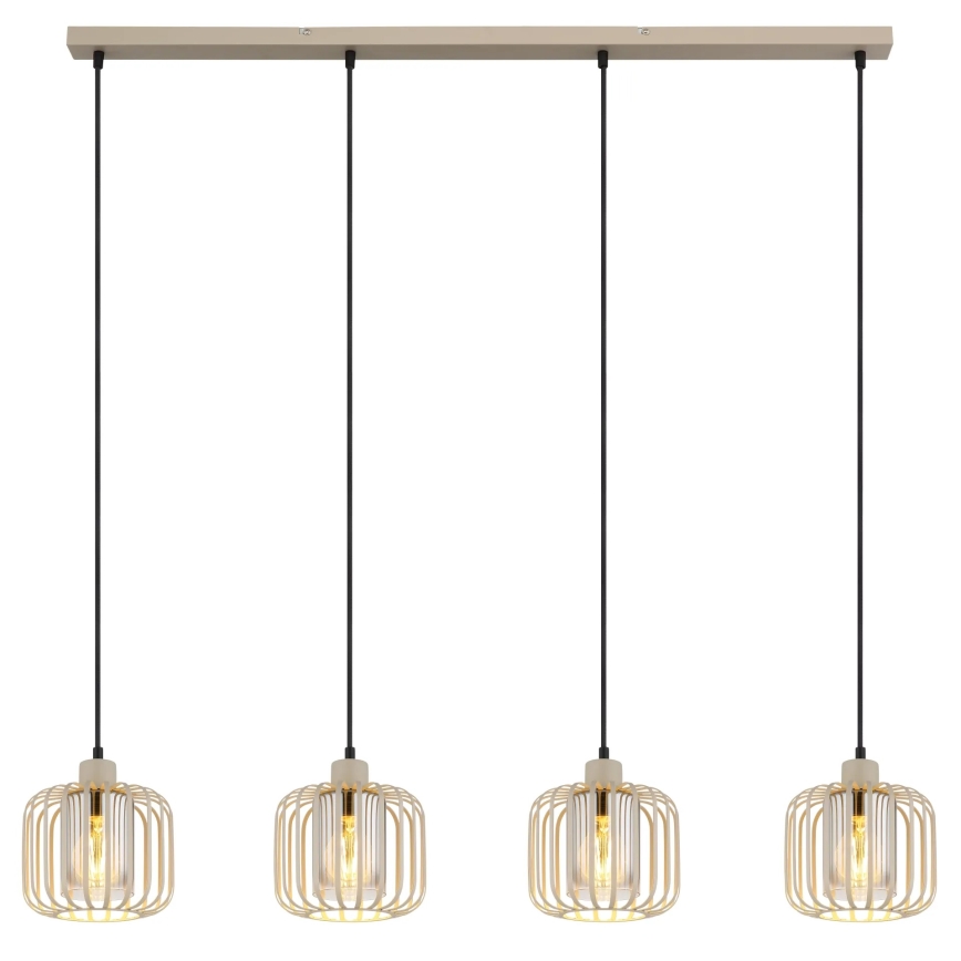 Globo - Karājamā lustra uz troses 4xE27/40W/230V