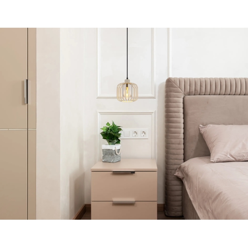 Globo - Piekaramais gaismeklis ar vadu 1xE27/40W/230V Ø 18 cm