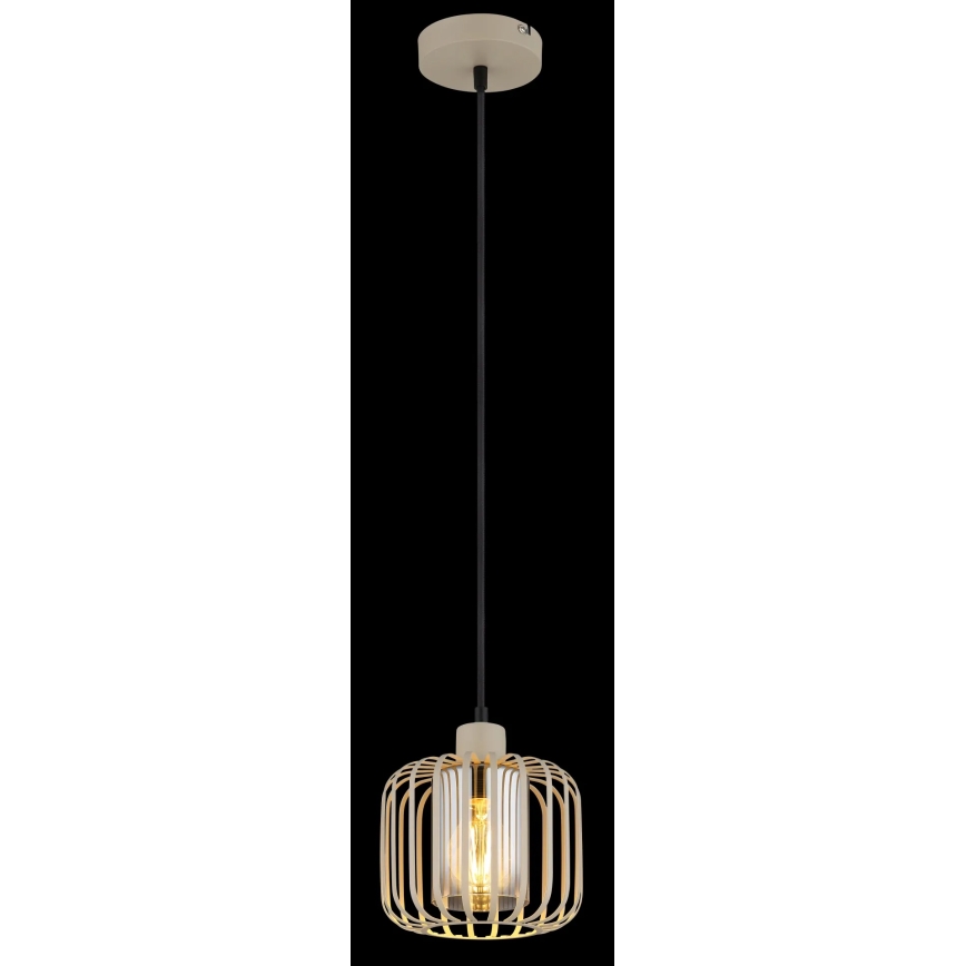 Globo - Piekaramais gaismeklis ar vadu 1xE27/40W/230V Ø 18 cm