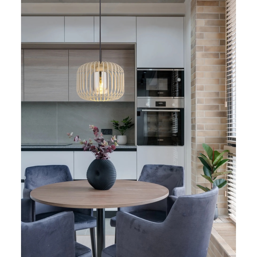 Globo - Piekaramā lustra ar kabeli 1xE27/40W/230V Ø 28 cm