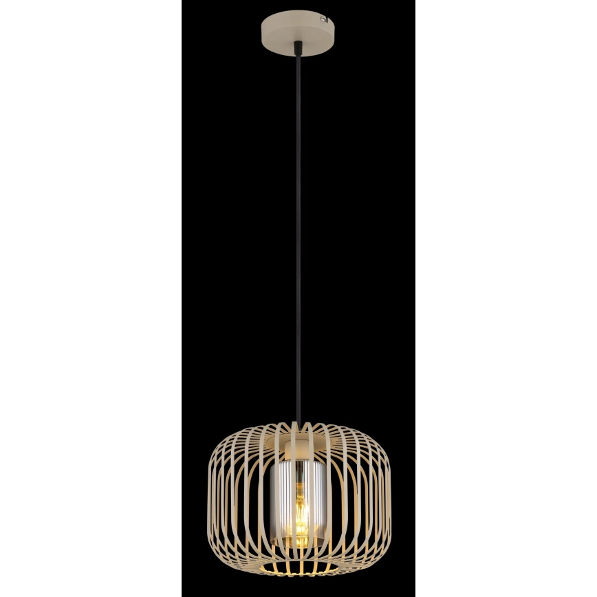 Globo - Piekaramā lustra ar kabeli 1xE27/40W/230V Ø 28 cm